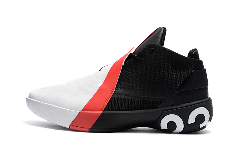 Jordan UltryFly 3 White Black Red Shoes - Click Image to Close